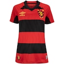 Camisa do Sport Club do Recife I 25 Umbro Feminina Torcedor - Foto 1