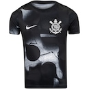 Camisa do Corinthians 25 Nike Infantil Pré Jogo - Foto 1