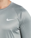 Camiseta Masculina Nike Manga Longa Heather UV Hydroguard - Foto 4