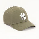 Boné do New York Yankees Aba Curva New Era MBL 940 Snapback Basic Adulto - Foto 3
