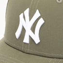 Boné do New York Yankees Aba Curva New Era MBL 940 Snapback Basic Adulto - Foto 5