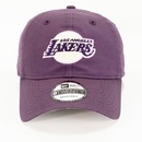 Boné do Los Angeles Lakers Aba Curva New Era NBA Strapback 920 Action Sunset Adulto - Foto 2