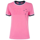 Camiseta do Cruzeiro Copas Braziline Feminina - Foto 1