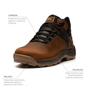 Bota de Couro Bull Terrier Explorer Masculina - Foto 3