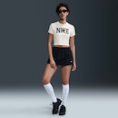 Camiseta Nike Cropeed Sportswear Street Feminina - Foto 4