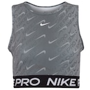 Top Nike Dri-fit Pro Crop Tank All Over Print Adulto - Foto 1