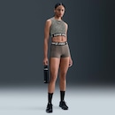 Top Nike Dri-fit Pro Crop Tank All Over Print Adulto - Foto 5