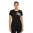 Camiseta Feminina Manga Curta Puma Tad Big Logo Jersey - Foto 2