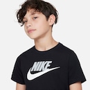 Camiseta Nike Sportswear Icon Futura Infantil - Foto 3