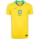 Camisa da Seleção do Brasil CBF I 25/26 Torcedor Pro Nike Infantil - Foto 1