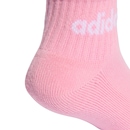 Kit de Meias adidas Ankle Linear Infantil 5 Pares - Foto 4