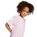 Conjunto Infantil adidas 3 Stripes Camiseta + Bermuda - Foto 6