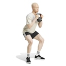 Bermuda adidas Malha Essentials Três Listras Masculina - Foto 3