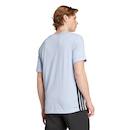 Camiseta adidas Essentials 3 Listras Masculina - Foto 3