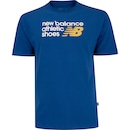 Camiseta New Balance Athletics Relaxed Premium Chest Logo Masculina - Foto 1