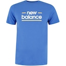 Camiseta New Balance Linear Lines Masculina - Foto 1
