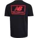 Camiseta New Balance Woven Label Masculina - Foto 2