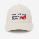 Boné Adulto New Balance 6 Panel Athletics Aba Curva - Foto 2