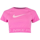 Camiseta Feminina Nike Pro Dri-FIT Tight Gráfica - Foto 1