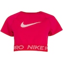 Camiseta Feminina Nike Pro Dri-FIT Tight Gráfica - Foto 1
