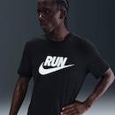 Camiseta Nike Tee Run Swoosh Masculina - Foto 4