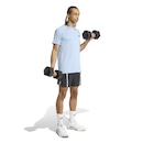 Camiseta adidas Gym+ Masculina - Foto 3