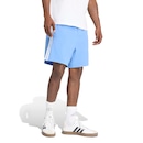Bermuda adidas Malha Simples Essentials Três Listras Masculina - Foto 3