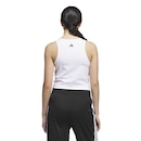 Camiseta Regata adidas Gráfica Mercado de Agricultores Cropped Feminina - Foto 2