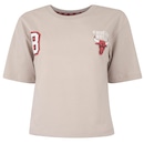 Camiseta Cropped do Chicago Bulls NBA Street Soul N939 Feminina - Foto 6
