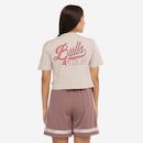 Camiseta Cropped do Chicago Bulls NBA Street Soul N939 Feminina - Foto 3