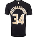 Camiseta Milwaukee Bucks NBA Nike Select Masculina - Foto 2
