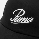 Boné PUMA Essential Script Logo Dad Aba Curva - Foto 4