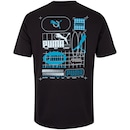 Camiseta Puma Graphic Grid Masculina - Foto 2