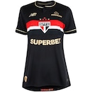 Camisa do São Paulo III 25/26 Jogador New Balance Feminina - Foto 1