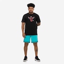Camiseta do Chicago Bulls NBA Sneaker N0495 Masculina - Foto 4