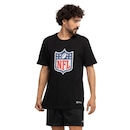 Camiseta NFL Shield NF209 Masculina - Foto 2