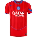 Camisa do Paris Saint-Germain III 25/26 Torcedor Total 90 Nike Infantil - Foto 1