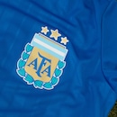 Camiseta da Seleção da Argentina AFA Embossed Infantil - Foto 4