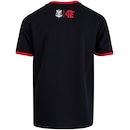 Camiseta do Flamengo Emoção Braziline Infantil - Foto 3