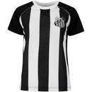 Camiseta do Santos Mosaico Braziline Feminina - Foto 1