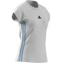 Camiseta Brasil Essentials Single Jersey 3-Stripes adidas Feminina - Foto 13