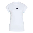 Camiseta Brasil Essentials Single Jersey 3-Stripes adidas Feminina - Foto 5