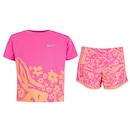 Conjunto Infantil Nike Wild Flow Camiseta + Short - Foto 1