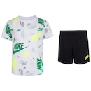 Conjunto Infantil Nike Sweat Camiseta + Bermuda - Foto 1
