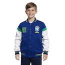 Jaqueta da Seleção do Brasil Bomber CBF 26/27 Infantil - Foto 1