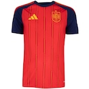Camisa Seleção Espanha I 25/26 Torcedor adidas Masculina - Foto 1