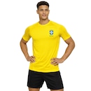 Camiseta da Seleção do Brasil Penta Seamless CBF LIC 26 Masculina - Foto 1