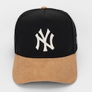 Boné New York Yankees New Era MLB Suede Visor Adulto - Foto 2