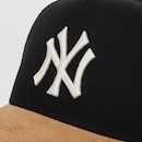 Boné New York Yankees New Era MLB Suede Visor Adulto - Foto 4
