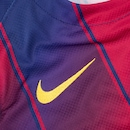 Camisa Barcelona I 25/26 Torcedor Pro Nike Infantil - Foto 9